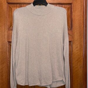 Mock neck sweater